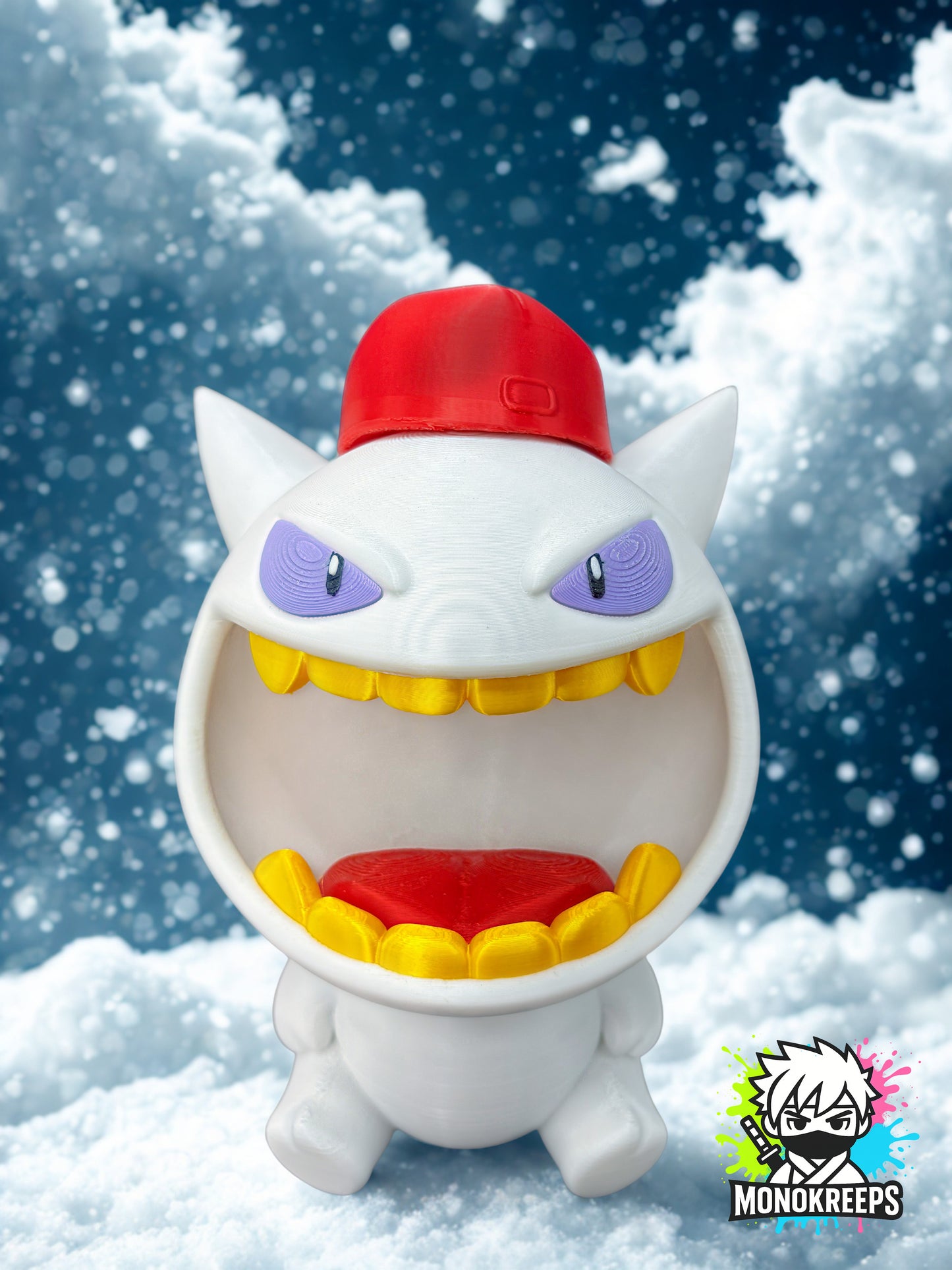 🤍 Gengrin Candy Bowl – Ghostlight Edition